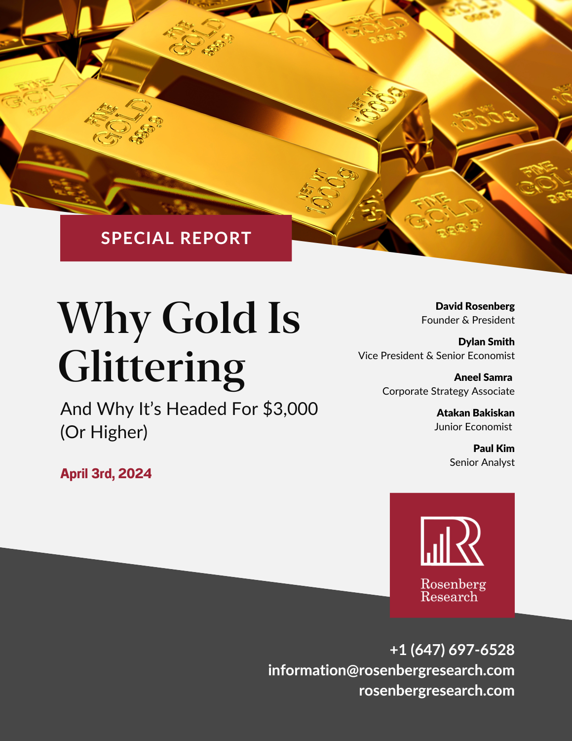 Why Gold Is Glittering