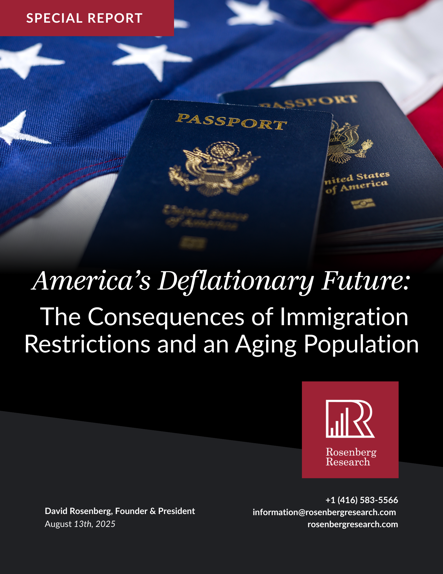 Special Report - Special Report - Immigration and population